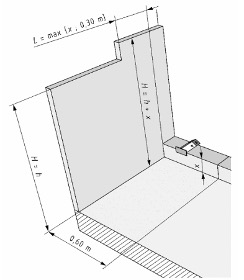 Figure 4 (extraite du § B.4 et § B.9 de la NF P01 – 012) : 2 cas n’étant pas un appui, puis 2 exemples d’appuis